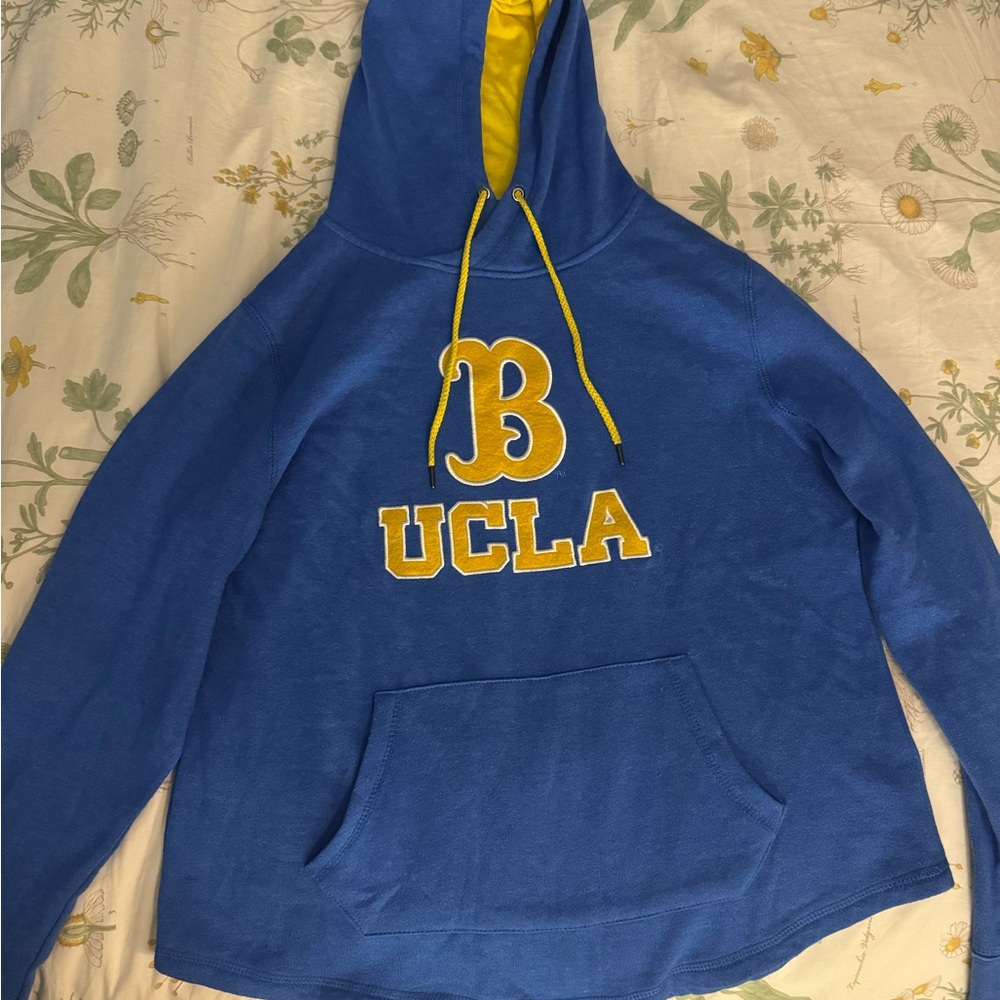 UCLA Kids Blue Hoodie with Yellow Accents